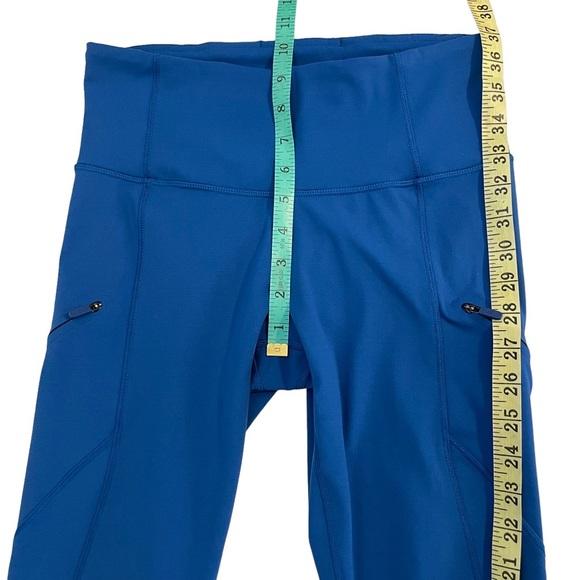 LULULEMON luxtreme leggings Cadence Crusher Tight Dark Royal size 6 EUC - Picture 9 of 14